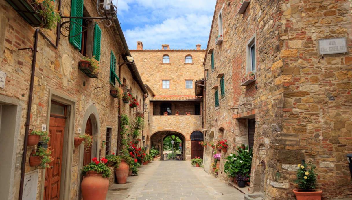 Dolce Cuore Luxe Apartment Chianti Florence Male Romantyczne Mieszkanie San Donato in Poggio Eksteriør bilde