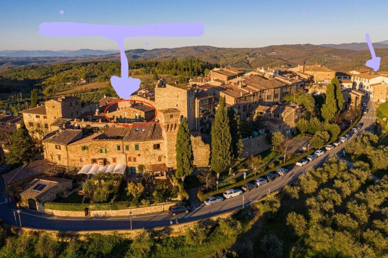 Dolce Cuore Luxe Apartment Chianti Florence Male Romantyczne Mieszkanie San Donato in Poggio Eksteriør bilde