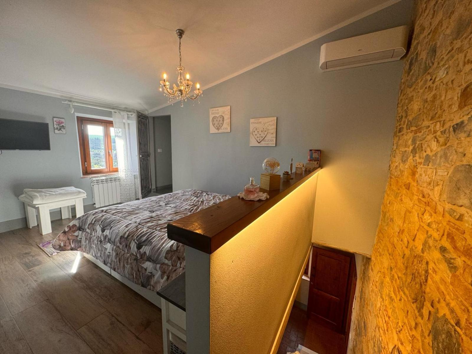 Dolce Cuore Luxe Apartment Chianti Florence Male Romantyczne Mieszkanie San Donato in Poggio Eksteriør bilde