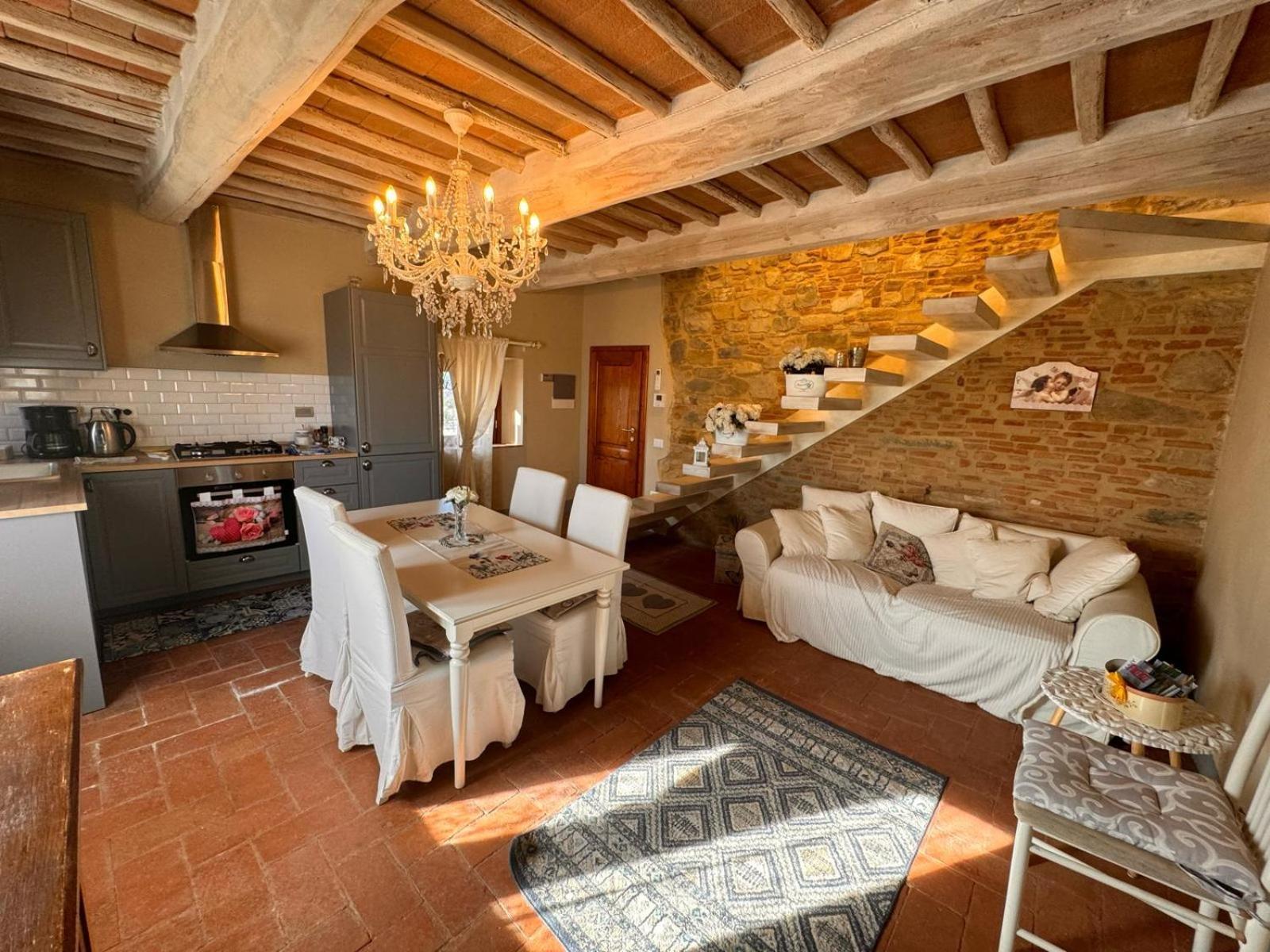 Dolce Cuore Luxe Apartment Chianti Florence Male Romantyczne Mieszkanie San Donato in Poggio Eksteriør bilde