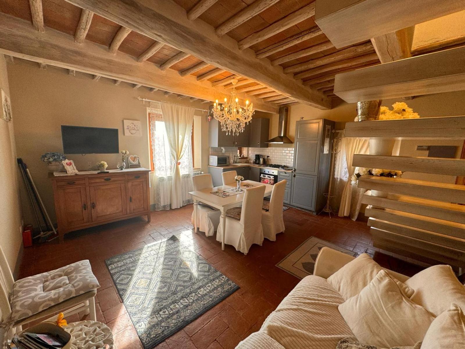 Dolce Cuore Luxe Apartment Chianti Florence Male Romantyczne Mieszkanie San Donato in Poggio Eksteriør bilde