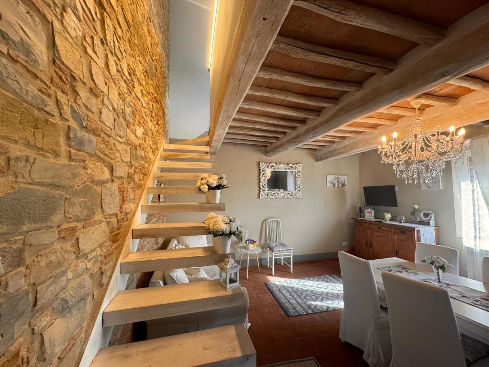 Dolce Cuore Luxe Apartment Chianti Florence Male Romantyczne Mieszkanie San Donato in Poggio Eksteriør bilde